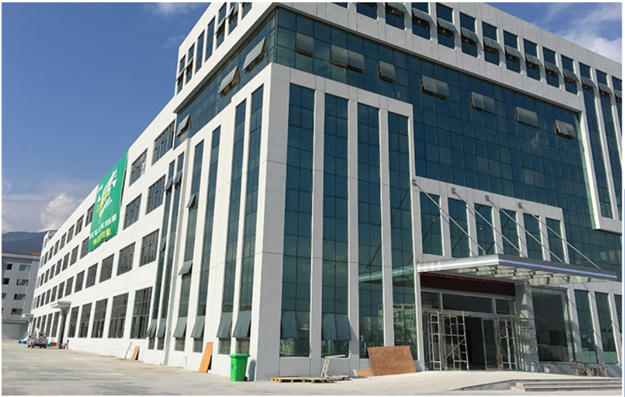 Exterior of the WILLING factory building